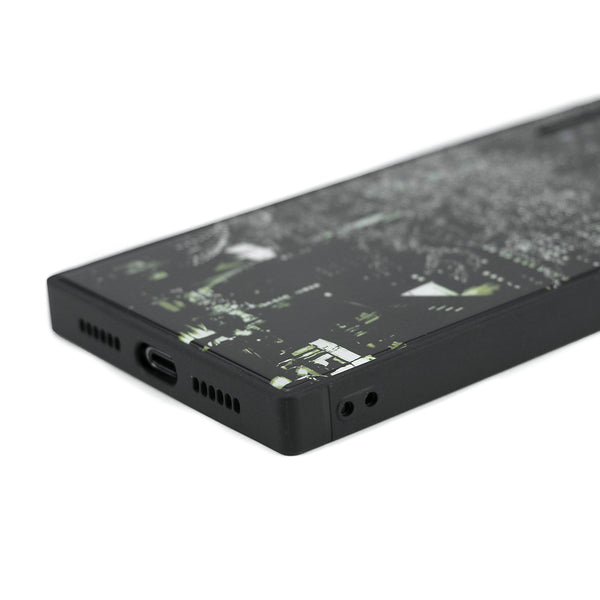 Night In The City - Tempered Glass Phone Case