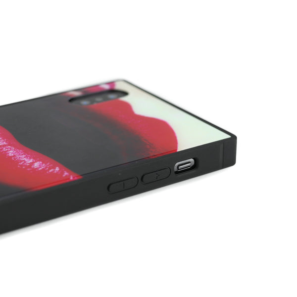 Kiss Me - Tempered Glass Phone Case