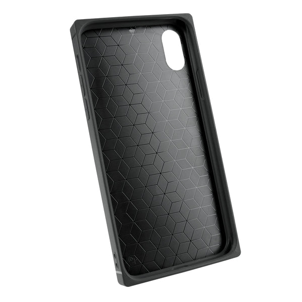 Concentric Vibes, Green - Tempered Glass Phone Case