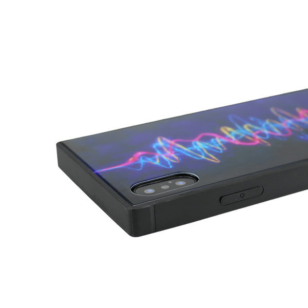 Vibing Waves - Tempered Glass Phone Case