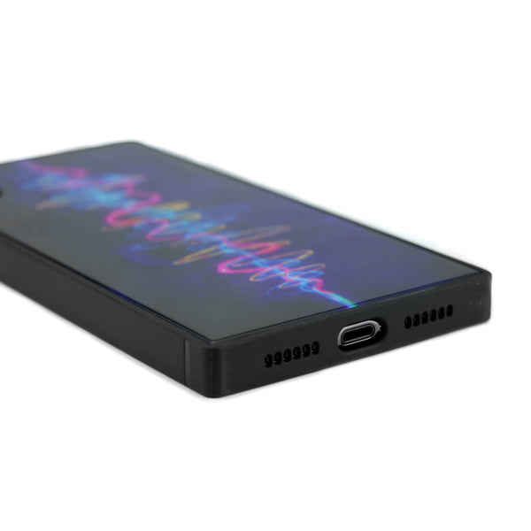 Vibing Waves - Tempered Glass Phone Case