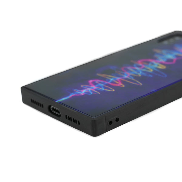 Vibing Waves - Tempered Glass Phone Case