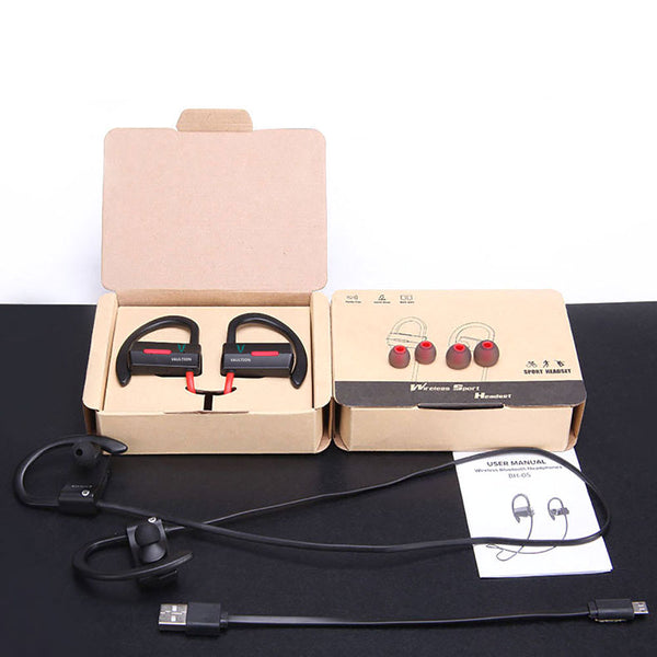 IPX7 Sports Waterproof Wireless Bluetooth Earphones