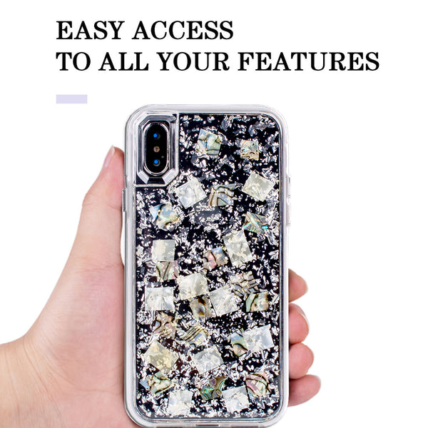 Silver Sea Shells | Made with Real Sea Shells